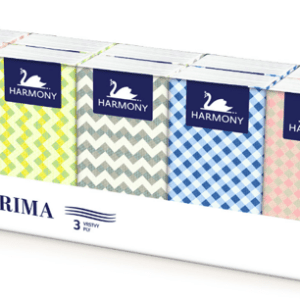 Papiertaschentücher Harmony Soft Zellstoff 3-lagig weiß