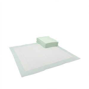 Krankenunterlagen FLOCKE grün 60 x 60 cm