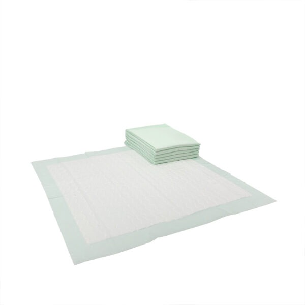 Krankenunterlagen FLOCKE grün 60 x 60 cm