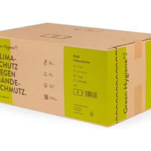 Falthandtücher 1-lagig Green Hygiene Falk V-Falz