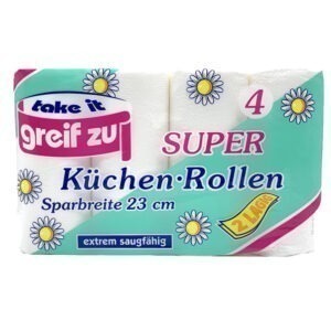 Küchenrollen Greif zu 2-lagig weiß