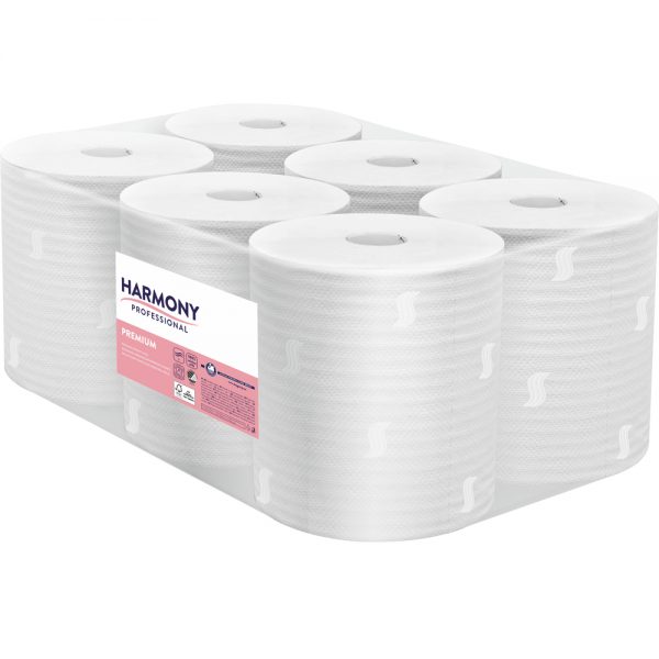 Mini Handtuchrolle Harmony Zellstoff 2-lagig