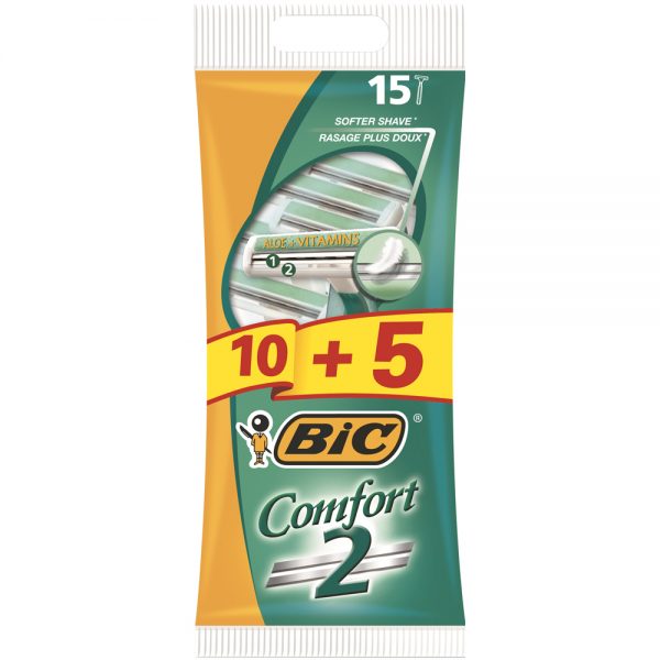 BIC Comfort 2 Einmal-Rasierer mit Aloe Vera