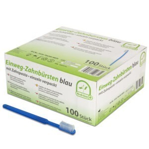 Einmalzahnbürsten mit integrierter Zahnpasta – Saubere Frische für unterwegs