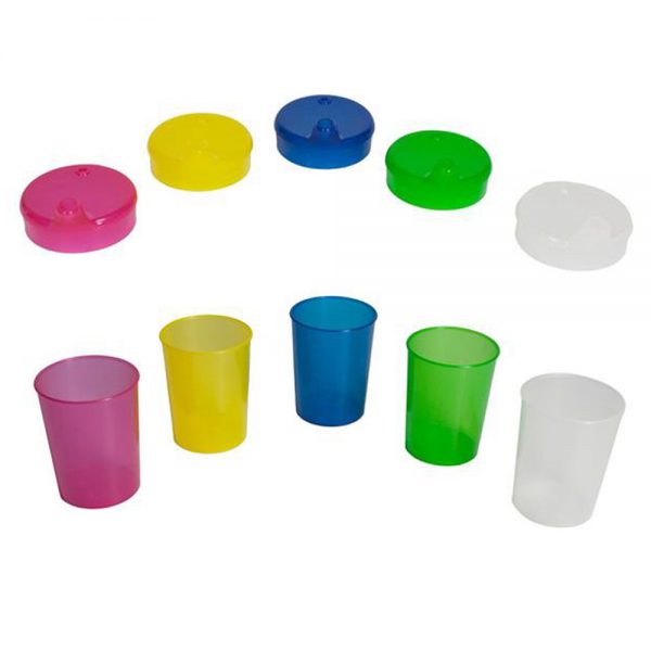 Schnabelbecher Oberteil 12x10mm transparent