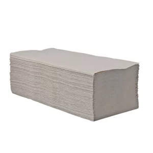 Falthandtücher V-Falz 1-lagig Recycling natur, 25x23cm