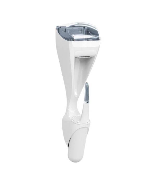 Toilettenpapierspender und Toilettenbürstenhalter aus recyceltem Kunststoff