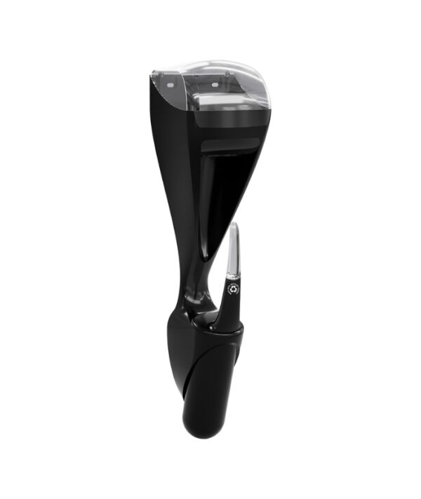 Toilettenpapierspender und Toilettenbürstenhalter aus recyceltem Kunststoff