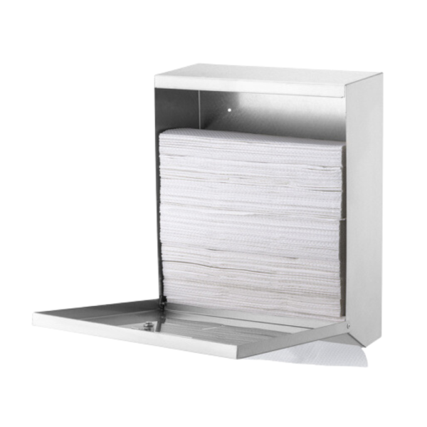 "Topa Spender für 3 Kleinrollen aus Edelstahl, wandmontiert, funktionales Design"