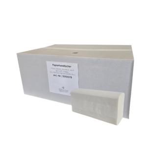 Diese Falthandtücher mit Z-Faltung sind super praktisch, da du jedes Blatt einzeln entnehmen kannst. Sie sind weich, saugstark und perfekt für den täglichen Gebrauch in Büros, Hotels oder auch im medizinischen Bereich.
