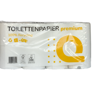 Toilettenpapier 3-lagig, Recycling,