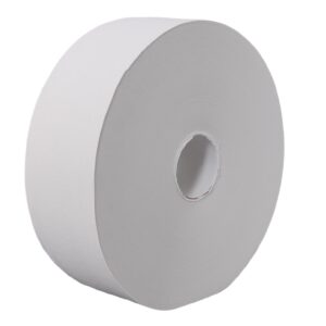 Jumbo Toilettenpapier 2-lagig, 300 m, Recyclingpapier mit 65 % Anteil – perforiert, Ø 26 cm