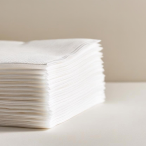 Servietten Zellstoff weiß 1-lag 30x30cm 1/4-Falz
