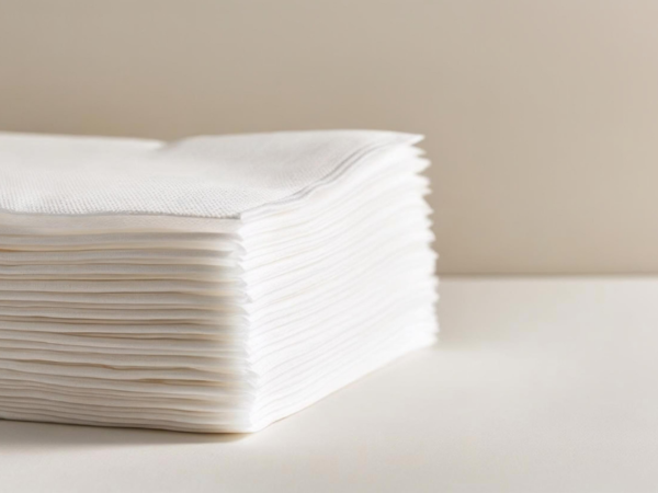 Servietten Zellstoff weiß 1-lag 30x30cm 1/4-Falz