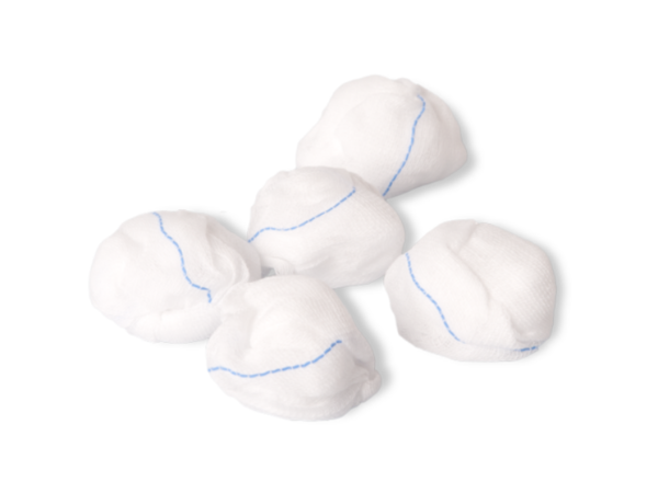 Gazin Tupfer aus Verbandmull, steril, Gr. 4 eigross