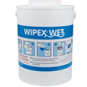 Spendereimer mit Schraubdeckel für Wischtuchrollen 20 cm