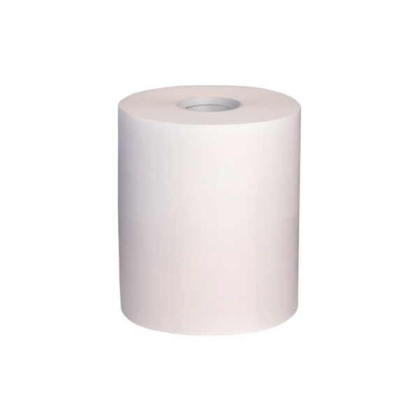 Handtuchrolle Zellstoff weiß 2-lag 140m